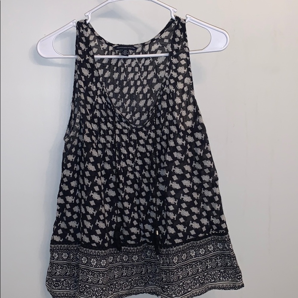 American Eagle decorative top.